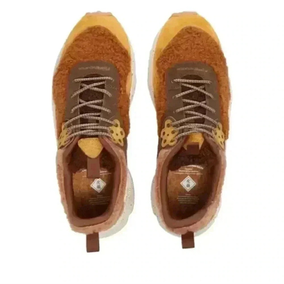 FREE PEOPLE FLOWER MOUNTAIN SHEARLING SUEDE TRAINER - Picture 4 of 6